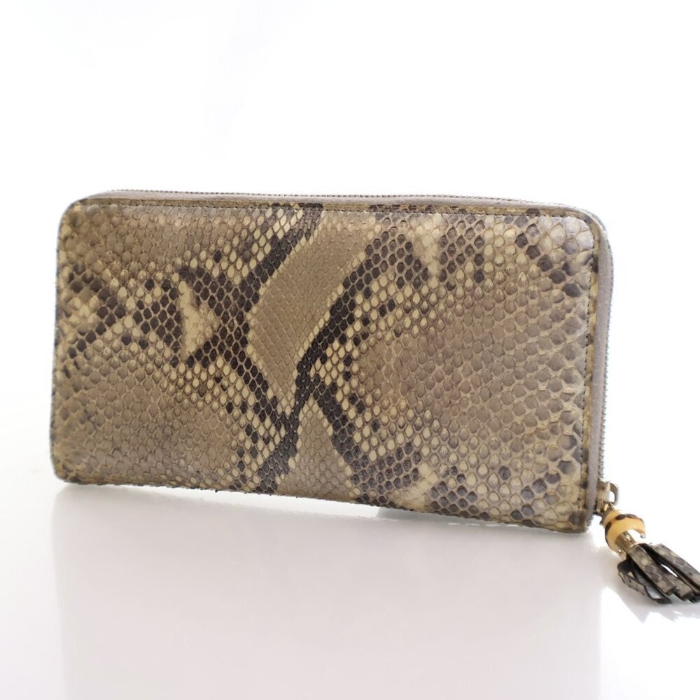 Gucci Python Marrakech Travel Wallet - image 3
